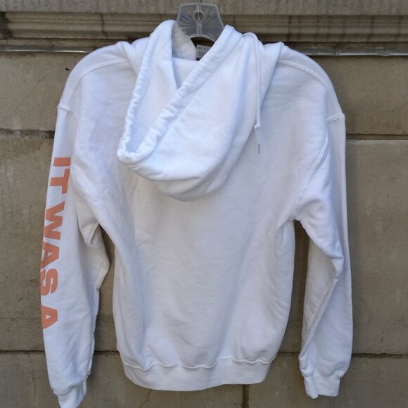 Ice Cube Hoodie "It was a Good Day" Graphic Vintage White Gildan (Sm/P) - Picture 5 of 13